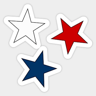 FAU Star (3-Pack) Sticker Sticker